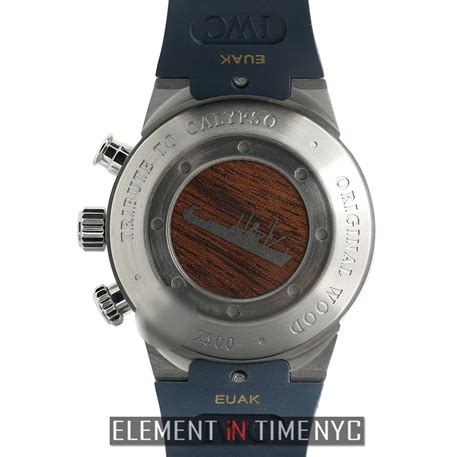 iwc calypso wood|IWC Limited Edition Aquatimer Cousteau Divers Tribute To .